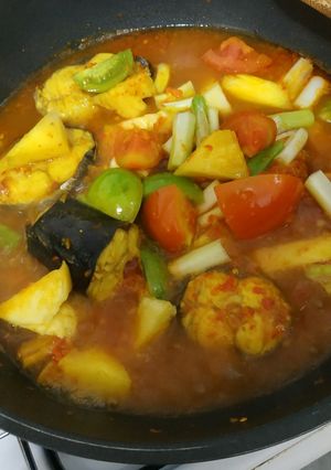 Foto resep Sop ikan asam pedas