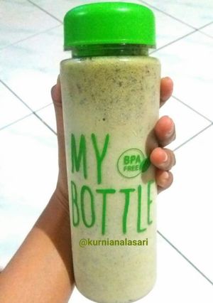 Foto resep Milky ice matcha latte + Oreo