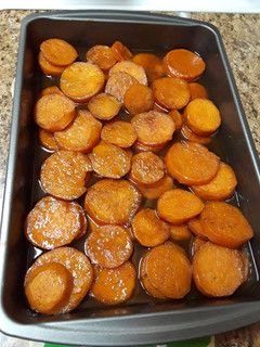 A picture of Candied Sweet Potatoes.