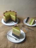 Chocolate Kunafa Pistachio Cake