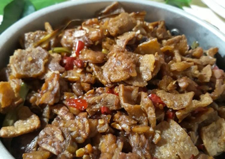 Resep Kering tahu tempe, Bikin Ngiler