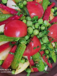 صورة لوصفة طاجين مغربي 🇲🇦🇲🇦🇲🇦🍅🌰🥔