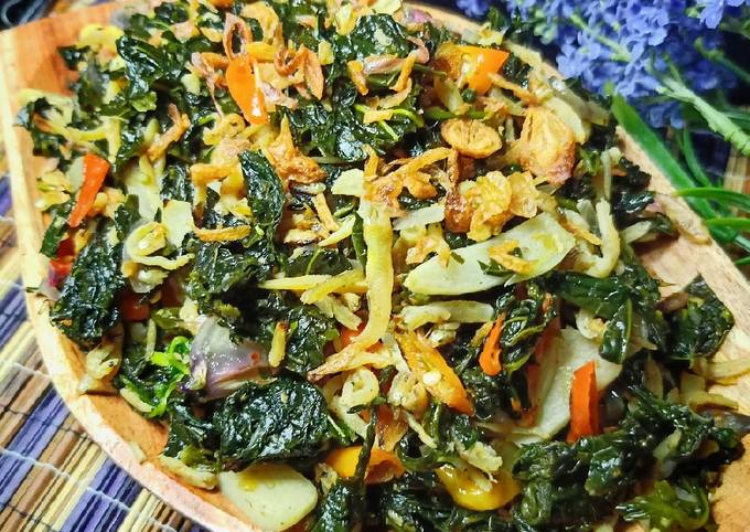 Resep Daun Pepaya Tumis Teri Anti Gagal