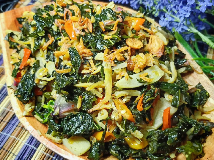 Resep Daun Pepaya Tumis Teri Anti Gagal