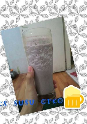Foto resep Es susu oreo