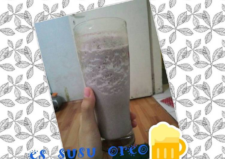 Easiest Way to Make Appetizing Es susu oreo