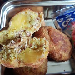 A picture of Tuna fish cake #abjmom.