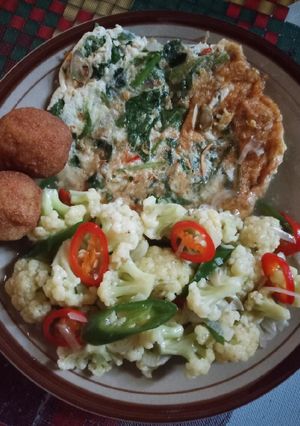 Foto resep Menu makan siang untuk diet