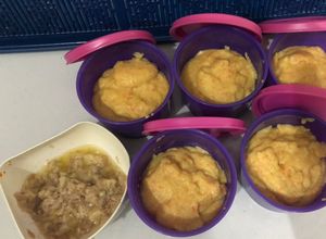 Foto resep Bubur Ikan Teri Sum Sum Sapi Mpasi 7bulan