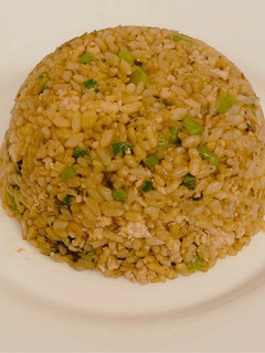欖菜肉碎四季豆炒飯 的食譜成品照片
