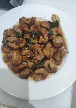 Foto resep Bakso sambal bawang pedas