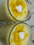 Mango lassi😊#cookpad #ramadanrecipe