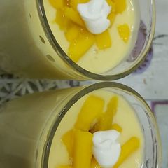 A picture of Mango lassi😊#cookpad #ramadanrecipe.