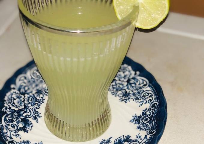 Recipe of Homemade Sparkling ginger lemonade