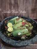 Sambal Timun Rebus