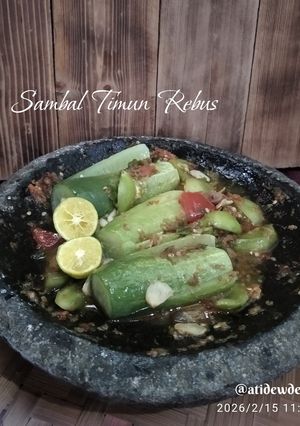 Foto resep Sambal Timun Rebus