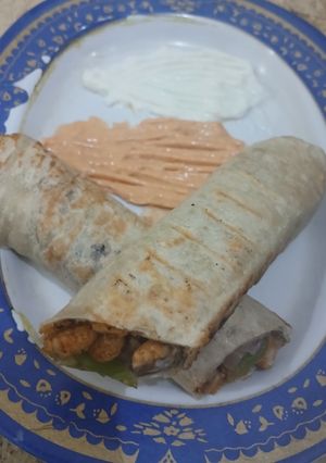 صورة لوصفة شاورما سوري🌯