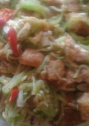 Foto resep Tumis labu siam campur2