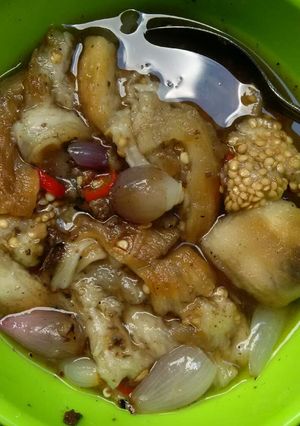 Foto resep Terong bakar baudar acan #KangenRumah