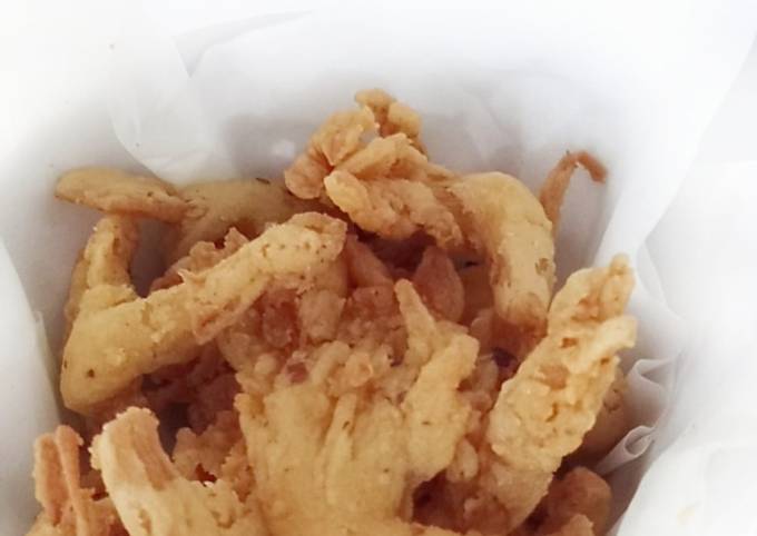 Resep Praktis bikin Jamur Crispy