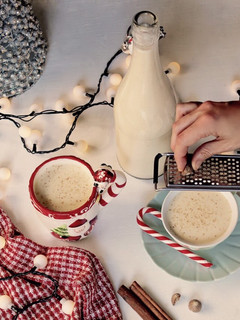 A picture of Easy non-alcoholic eggnog.