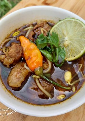 Foto resep Rawon bumbu instan