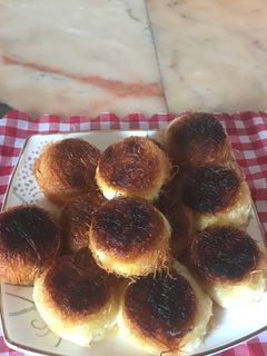 صورة لوصفة كاب كيك الكنافة