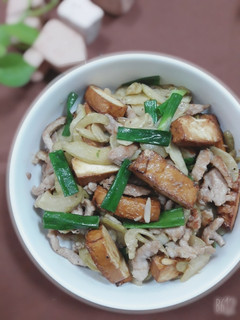 醃瓜豆干炒肉絲 的食譜成品照片