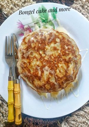 Banana pancake ainihin hoton girkin