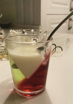 عکسی از دستور دسر پاناکوتا و ژله 🍮