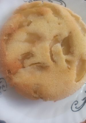 عکسی از دستور کیک برگردان سیب🍏