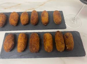Una foto de Croquetas de cocido !!!! # Súper comida de aprovechamiento…