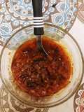 Salsa ultra picante de la doble mala palabra