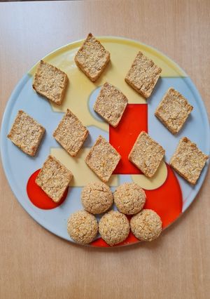 Una foto de Galletas de bagazo de maní apto diabetes