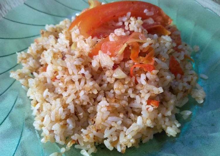 Nasi Goreng Tomat Bumbu Iris