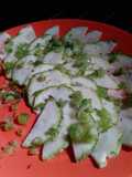 Carpaccio de abobrinha