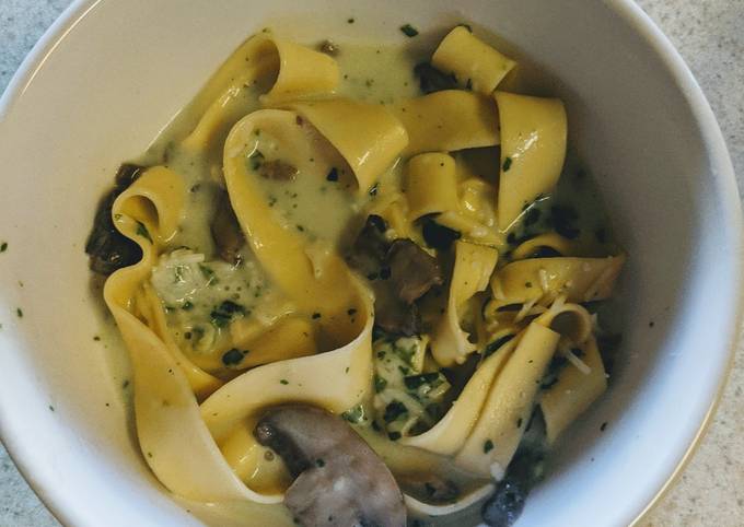 Simple Way to Make Speedy One-pot Creamy Mushroom Pasta