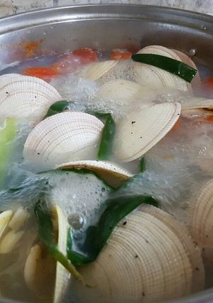 A picture of Clam Soup.