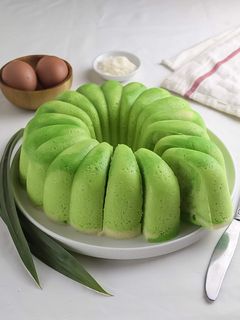 Foto resep Bolu Kukus Pandan