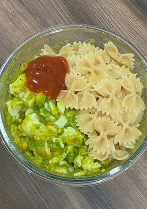 酪梨蛋義大利麵🥑 的食譜成品照片