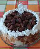 Sütőtökös-csokoládés palacsinta torta #gluténmentes#tejmentes#tojásmentes#cukormentes