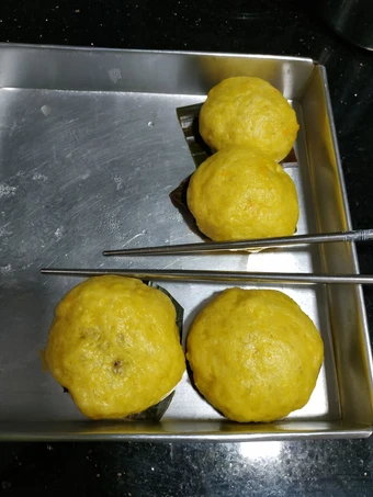 Langkah Mudah untuk Membikin Resep Roti Pau labu kuning yang Bisa Manjain Lidah Anti Ribet, Mantap Sekali