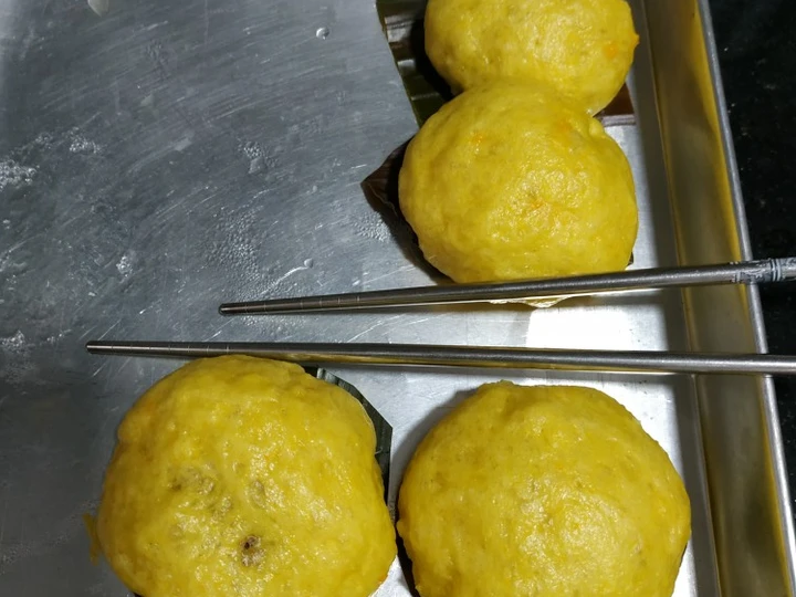 Langkah Mudah untuk Membikin Resep Roti Pau labu kuning yang Bisa Manjain Lidah Anti Ribet, Mantap Sekali