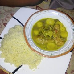 A picture of Potato soup.