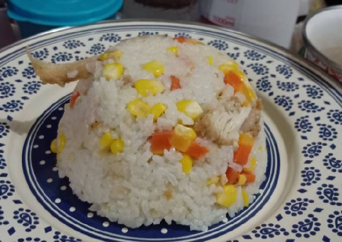 Resep Nasi KFC Rice cooker oleh Ana Ekky - Cookpad