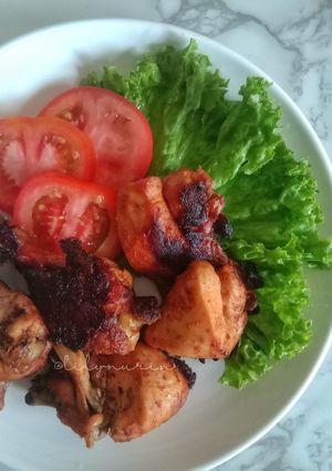 Gambar Ayam bakar simple