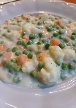Karfiolos finomfőzelék recept fotója