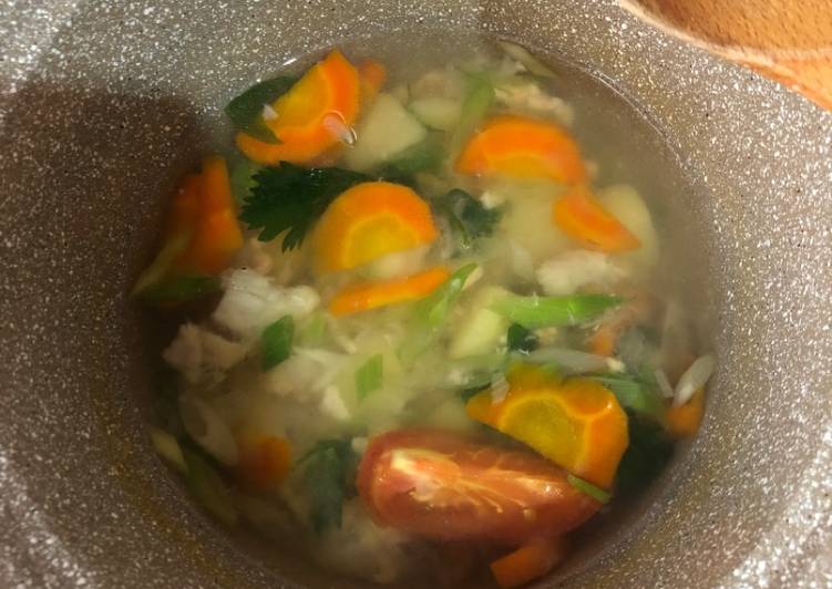 Resep Sup udang mpasi mami yang mudah