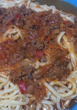 Una foto de Salsa bolognesa