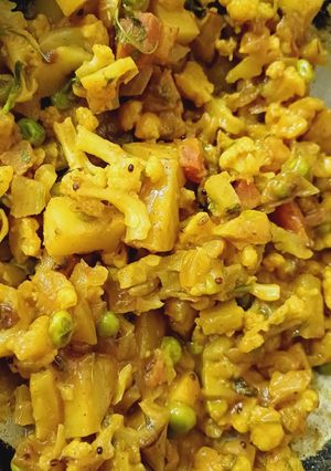 A picture of Mix vegetable.